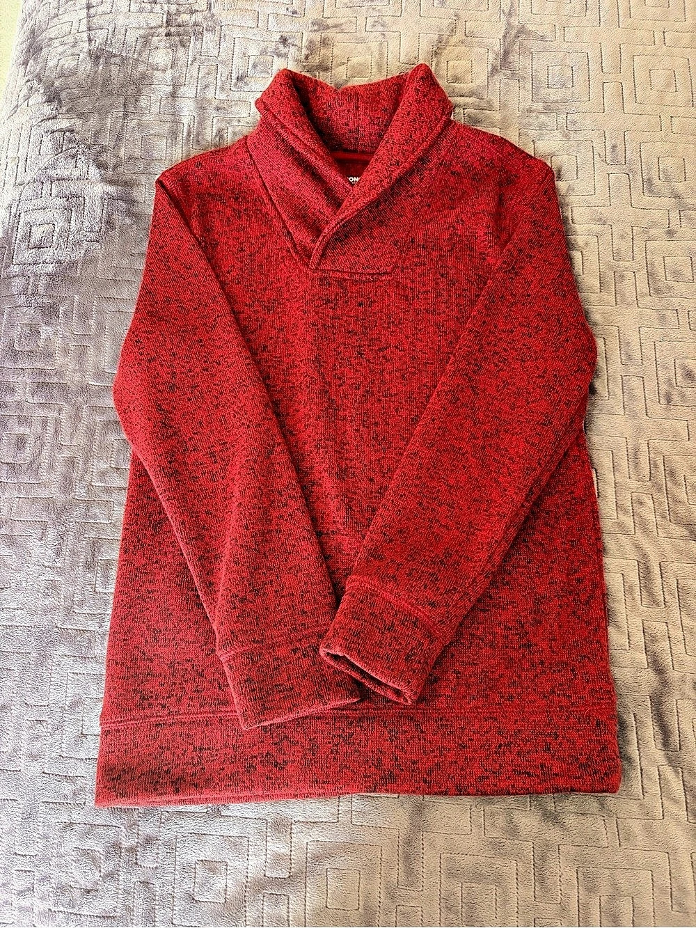 Red Cowl Neck Sweater